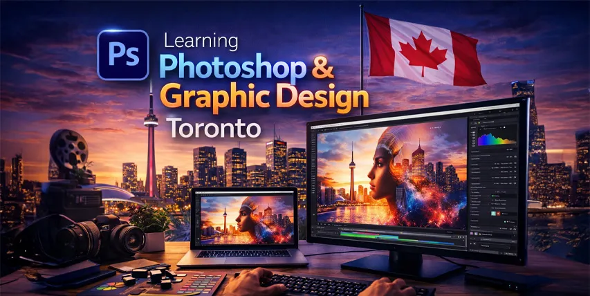 آموزش گرافیک و فتوشاپ در تورنتو | Photoshop & Graphic Design Toronto