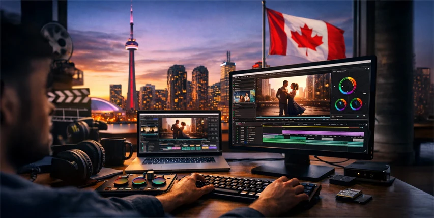 آموزش تدوین و ساخت ویدیو در تورنتو | Video Editing Training Toronto